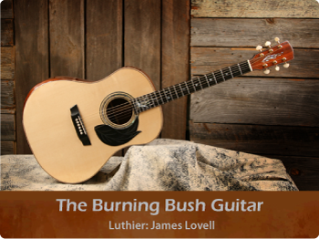 The Burning Bush Guitar